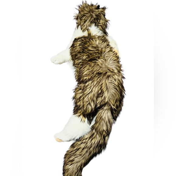 Folkmanis Ragdoll Cat Full Body Puppet Plush Realistic Large Kitty Furry Shaggy - Picture 3 of 6